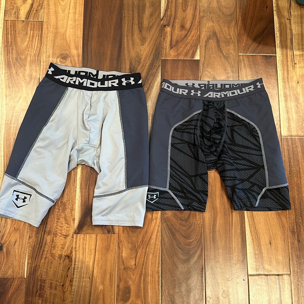 Youth Under Armour Baseball Slide Short Bundle